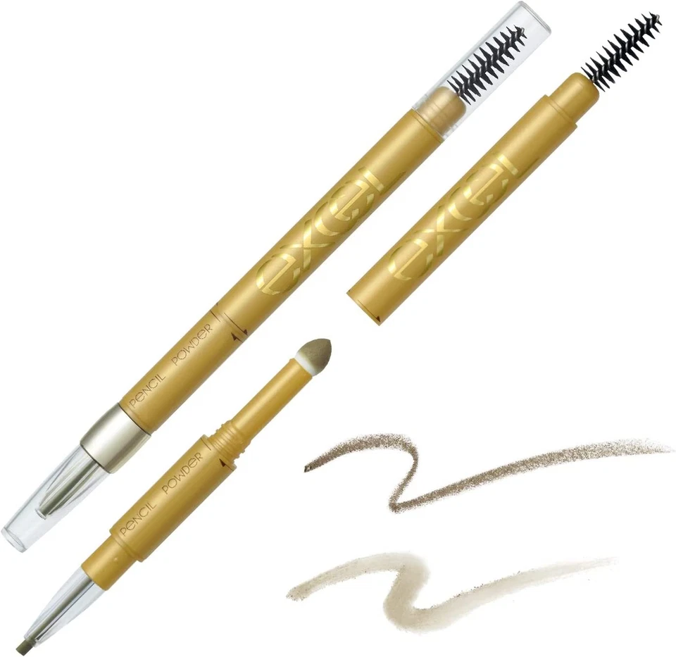 Excel Powder & Pencil Eyebrow EX PD15 From Japan - Image 2 of 4