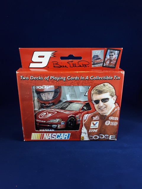 Nascar Playing Cards. #9 Bill Elliott. Two Decks In A ...