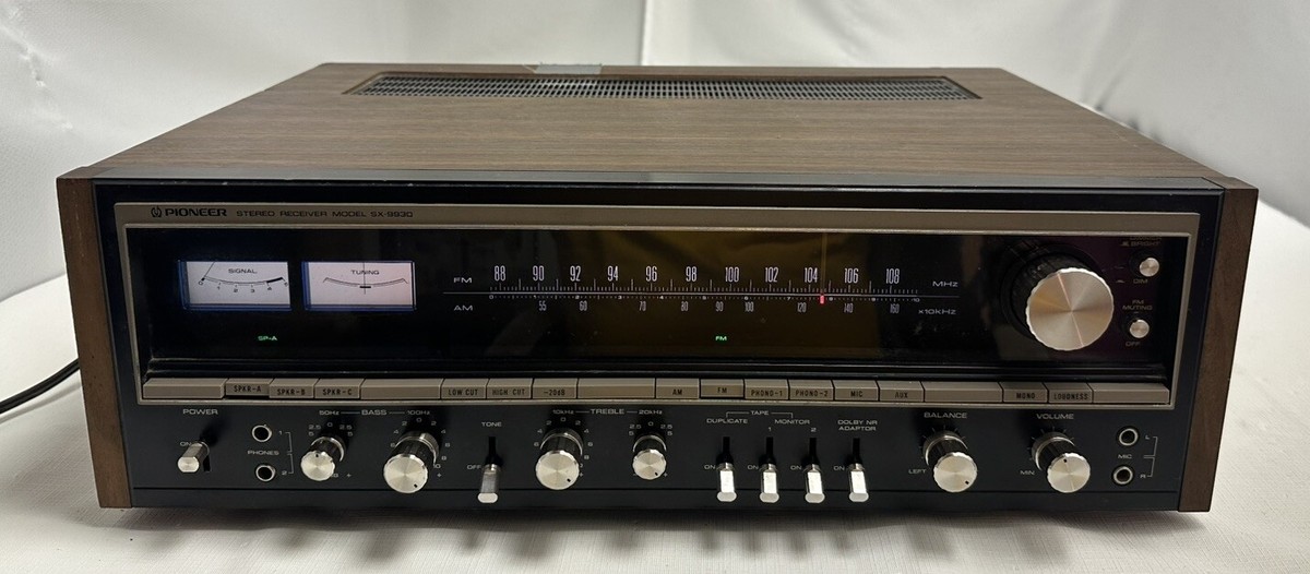 Vintage Pioneer SX-9930 Stereo AM FM Receiver | eBay