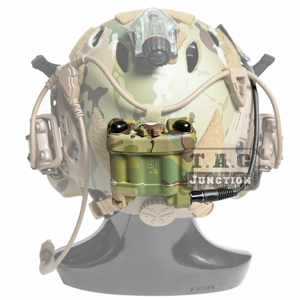 Bateria funcional PVS-31 visão noturna fonte de alimentação bateria bateria com adaptador de cabo - Imagem 2 de 4