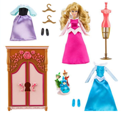Disney Store] Aurora Wardrobe Doll Play Set - New | eBay