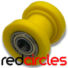 10mm YELLOW PIT DIRT BIKE DRIVE CHAIN ROLLER WHEEL GUIDE 125cc 140cc PITBIKE
