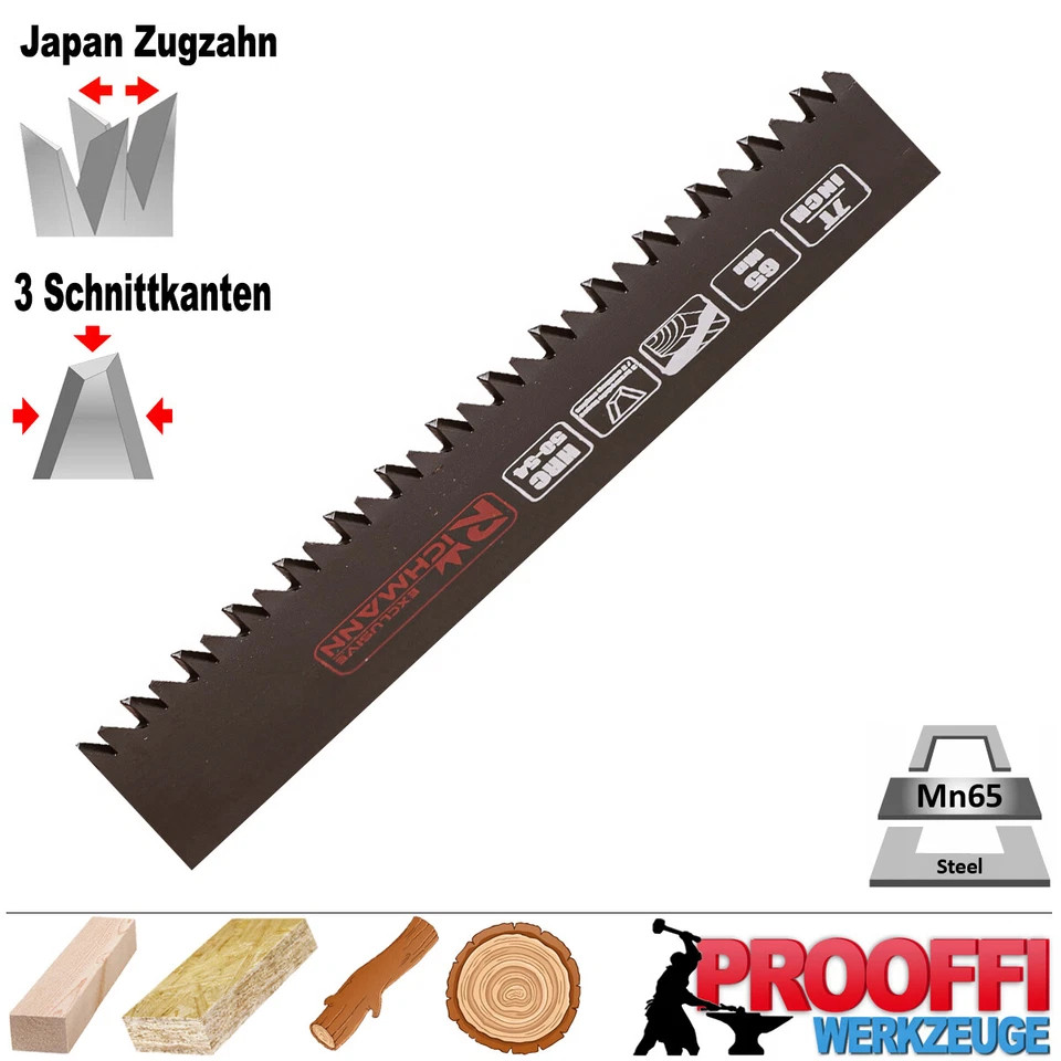 Profi Handsäge Baumsäge Fuchsschwanz Garten Holz Säge Japan Zugzahn TEFLON C1908 - Bild 4 von 4