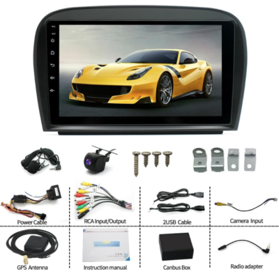 Android 13 Carplay Car Stereo Radio For Mercedes Benz SL Android 13 Carplay Car Stereo Radio For Mercedes Benz SL