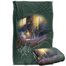 Polar Express Conductors Welcome Silky Touch Super Soft Throw Blanket