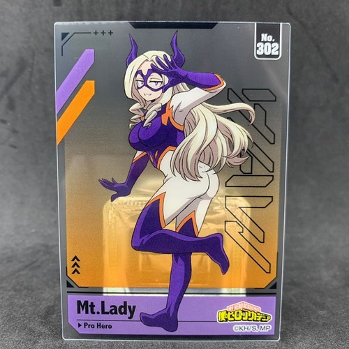 My Hero Academia MT.LADY No.302 Clear Card Collection Vol.6 Anime Manga - Picture 3 of 4