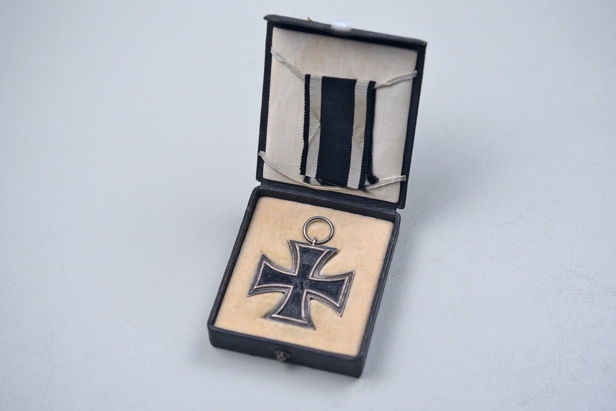 WWI GERMAN 1914 IRON CROSS 2nd CLASS IN DELUXE CASE | eBay