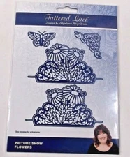 Tattered Lace Die- Picture Show Flowers TLD0675  by Stephane Weightman NEW 