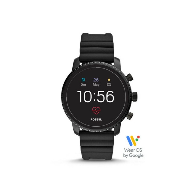 Smartwatch Fossil Ftw4018 Gen 4 eXplorist HR - Cinturino in Silicone Nero |  Acquisti Online su eBay