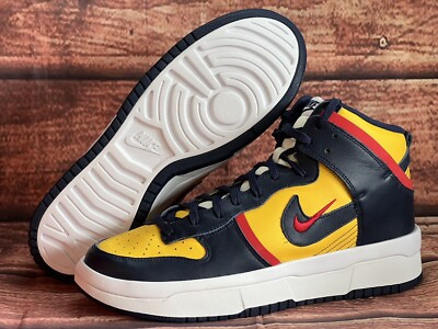 Nike Dunk High Up Varsity Maize/Midnight Navy Women s SZ 12 [DH3718-701]