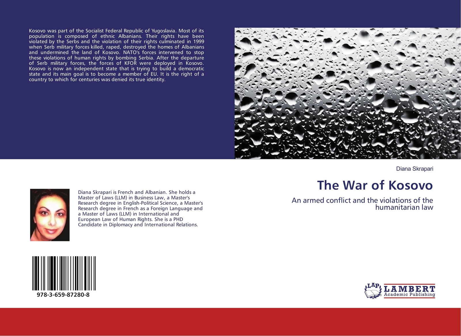 Thumbnail - Diana Skrapari | The War Of Kosovo | Taschenbuch | Englisch (2016) |