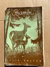 Bambi Felix Salten HB/DJ Grosset Weise