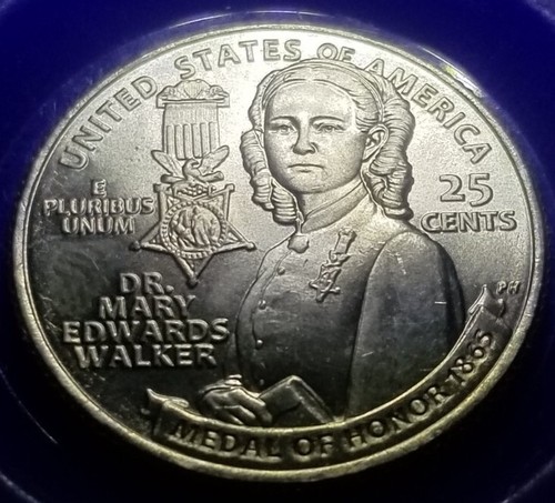2024 P Dr.Mary Edwards Walker Quarter-DDR Variety/ Die Cracks And Die Chips - Picture 11 of 15