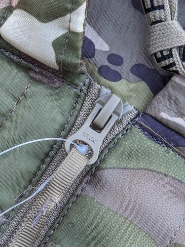 Chaqueta Woobie OCP Larga Multicam Con Capucha Cremallera BAF + Parche Bandera - Imagen 8 de 16
