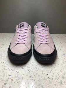 converse one star x stussy