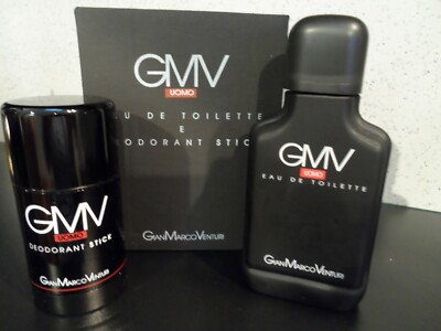 GMV UOMO GIAN MARCO VENTURI 3.4 OZ EDT SPRAY , DEODORANT STICK 2.5 OZ , SET