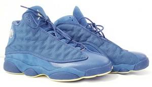 blue and yellow jordan 13