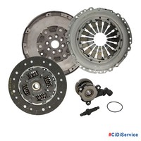 Kupplungssatz + Schwungrad Zwei-Massen-Schwungrad LuK Opel Corsa E 1.3 Cdti 95CV