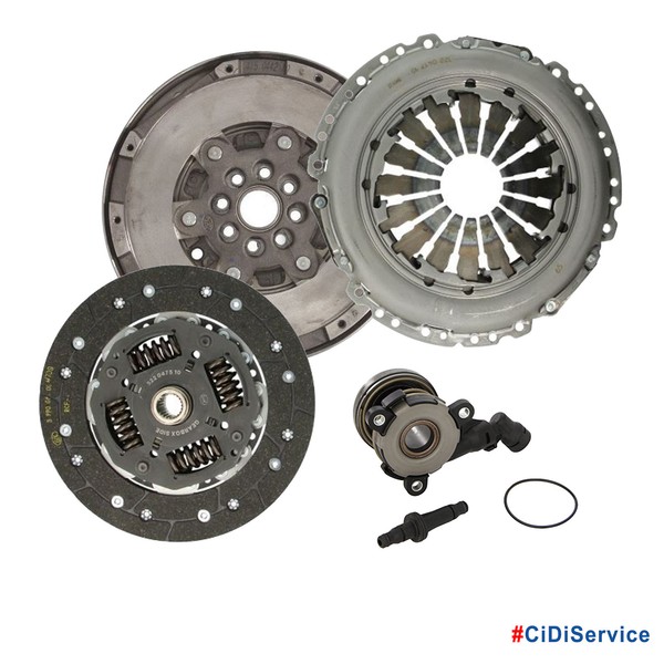 Kupplungssatz + Schwungrad Zwei-Massen-Schwungrad LuK Opel Corsa E 1.3 Cdti 95CV-image
