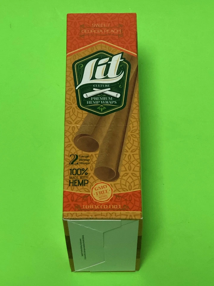 免费礼品🎁Lit Culture🇺🇸Sweet Georgia Peach🍑50 高品质大麻纸 — 第 2/4 张图片