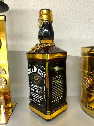 Jack Daniels Old No. 7- Limited Gold Edition Deko Flaschen 0,7 Liter - Bild 5 von 18