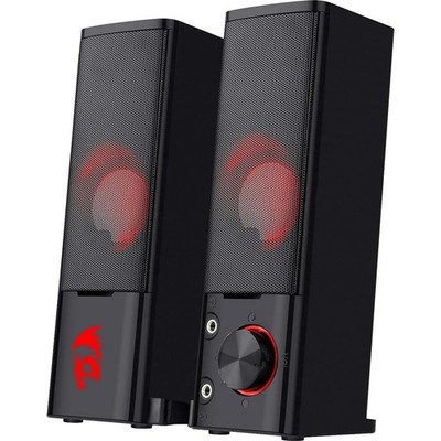 Redragon GS550 PC Gaming Speakers, 2.0 Channel Desktop Computer Sound Bar