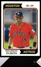 2023 Topps Heritage #653 Mauricio Dubon Houston Astros