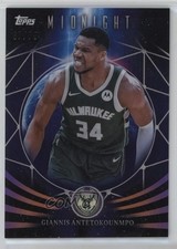 2025-26 Topps Midnight Moonfall Dusk 67/75 Giannis Antetokounmpo #MF-5 hs9