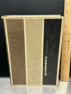1964 ECONOMICS AN INTRODUCTORY ANALYSIS By Paul A Samuelson