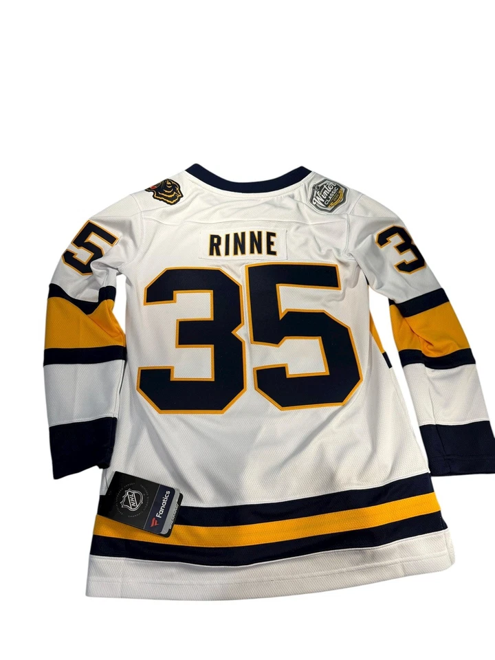 NHL Mujeres Fanatics Nashville Predators Invierno Clásico 2020 Pekka Rinne #35 Talla M Foto 2 de 4