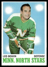 1970-71 Topps Leo Boivin Minnesota North Stars #42