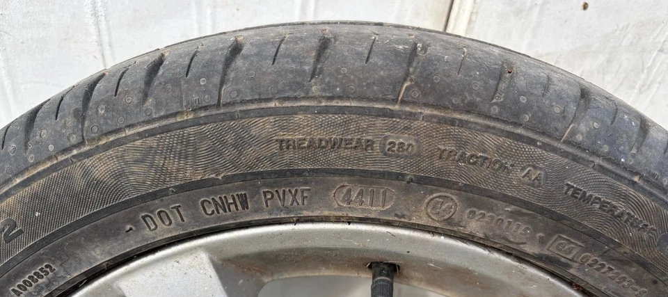 CERCHIO SINGOLO POSTERIORE SMART FORTWO 451 175/55/15 - Immagine 3 di 4