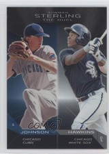 2013 Bowman Sterling The Duel Pierce Johnson Courtney Hawkins #TD-JH 7at