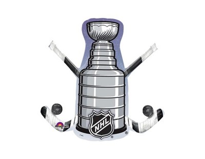 NHL Hockey Stanley Cup Anagram 29'' Balloon Sports Party Decorations