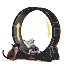 Cat Wheels for Indoor Cats, 46 inch Large Cat Exercise Running Treadmill Whee...