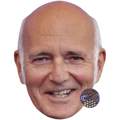 Ludovico Einaudi (Smile) Celebrity Mask, Flat Card Face, Fancy Dress Mask