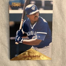 Howard Battle Rookie 1996 Pinnacle card #181 Toronto Blue Jays