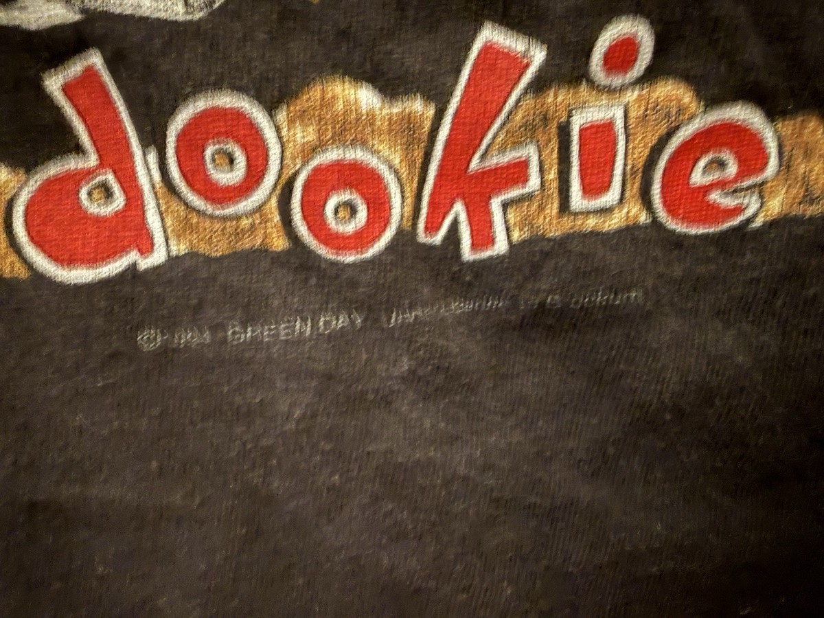 Original vintage Green Day Dookie Album XL T-Shirt | eBay