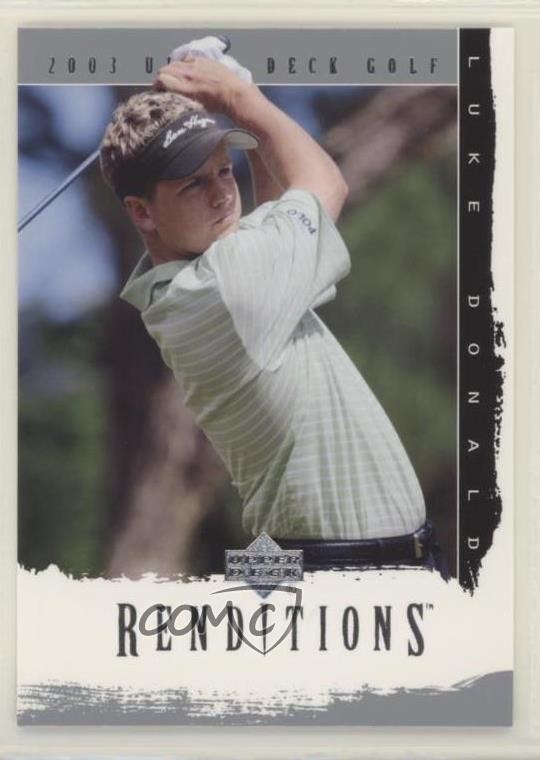 2003 Upper Deck Renditions Luke Donald #28 8d1
