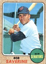 1968 Topps - Bob Saverine #149