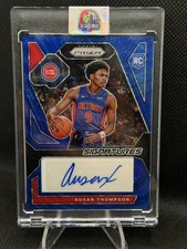 2023-24 Prizm Ausar Thompson Rookie Signatures Blue Wave Auto COLOR MATCH