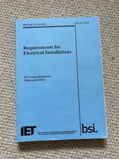 Requirements For Electrical Installations (bs7671:2018) IET WIRING REGULATIONS