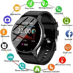 Smart Watch Waterproof Fitness Tracker Blood Oxygen Outdoor Sports Watch