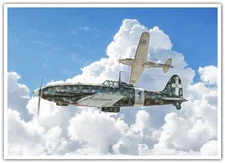 Aircraft  Aeroplane Aviation Jet  propeller Plane Transportation Postcard 05000