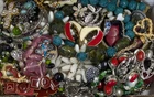 Vintage & Mod Some Signed Costume Jewelry Lot Small Priority Box FULL #139
