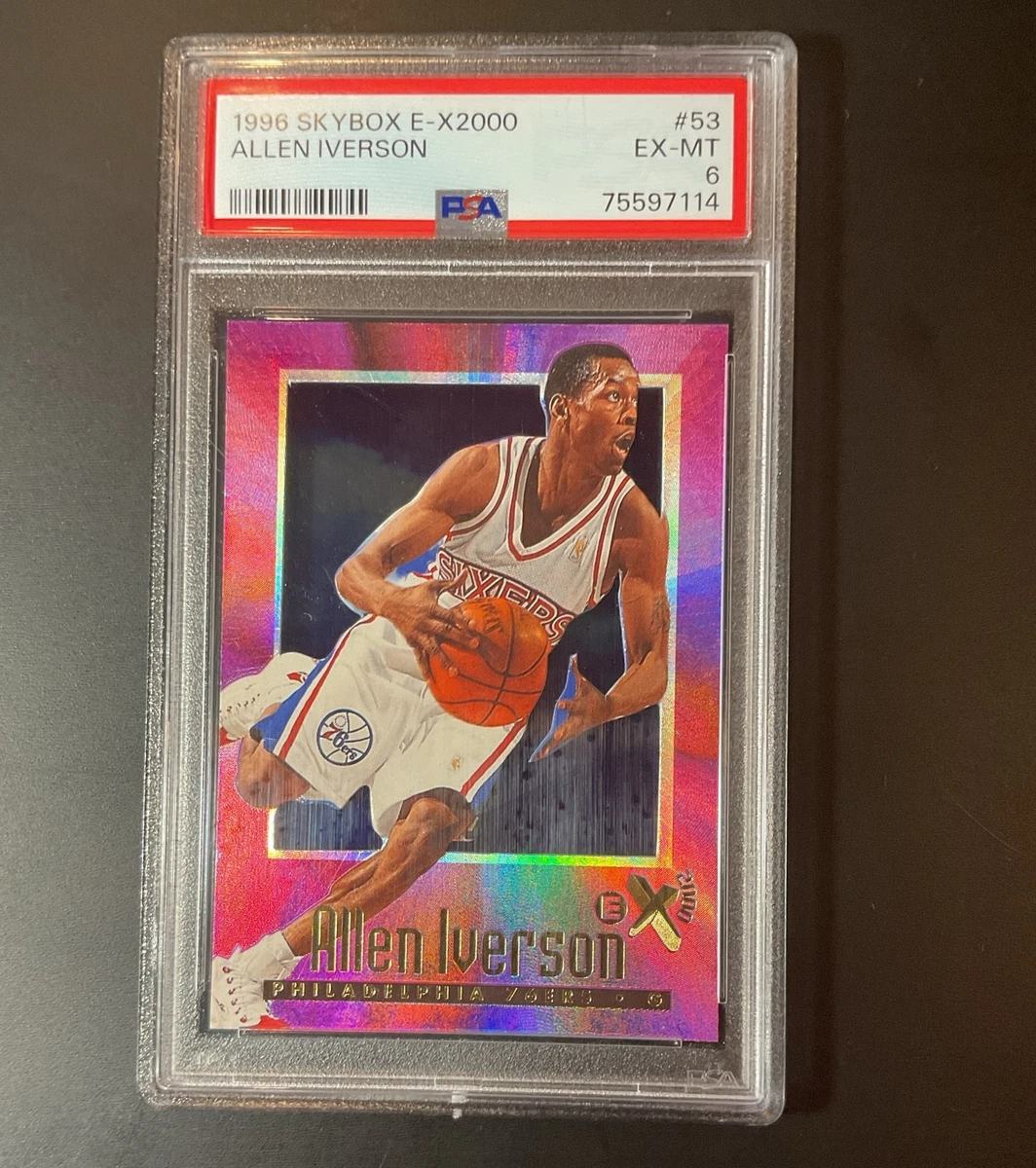 1996-97 Skybox E-X2000 - Allen Iverson #53 for sale | eBay