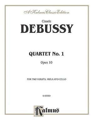 String Quartet, Op. 10: For Two Violins, Viola and Cello by Claude Debussy: Used
