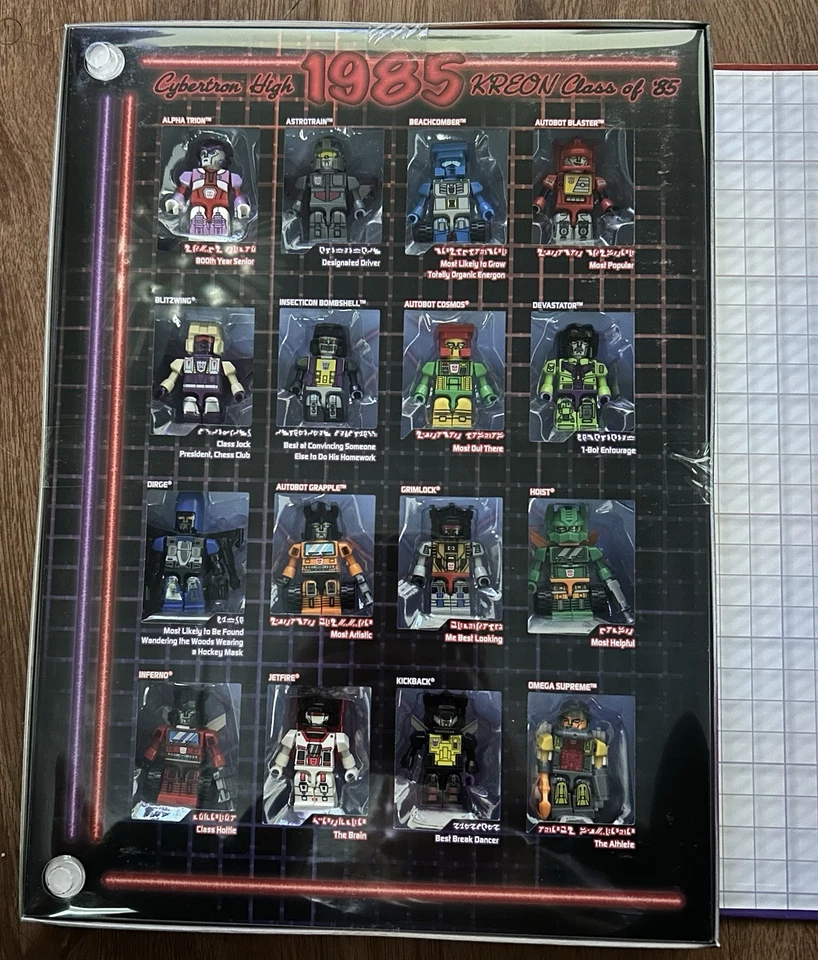 KRE-O Transformers Cybertron KREON Class OF 85 30 Pack Hasbro SDCC 2015 - Image 3 of 4