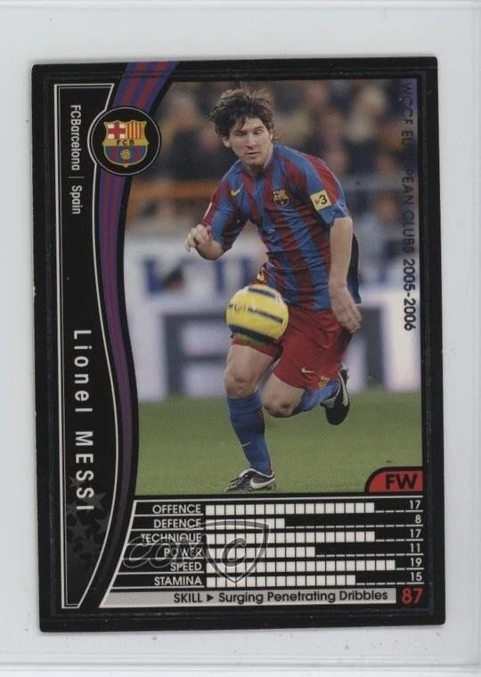 2005-06 Panini WCCF European Clubs Soccer Trading Cards for sale