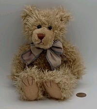 Vintage First And Main Scraggles Scruffy Teddy Bear Plush/Lovee-Life Like Hair